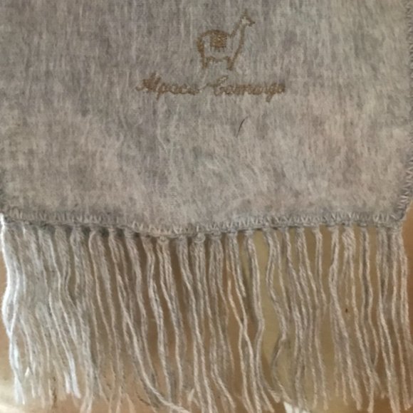 ALPACA CAMARGO Wool Scarf - Picture 4 of 6